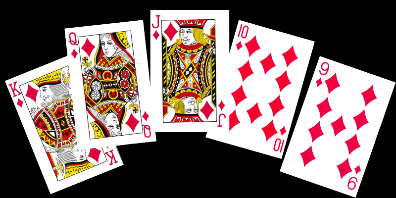 Poker kombinacijos - karališka spalva