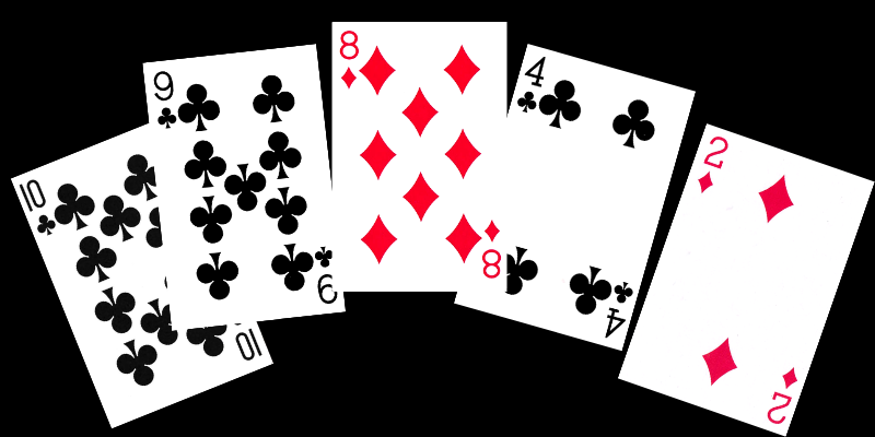 pokerio kortų kombinacijos lentelė - aukščiausia korta