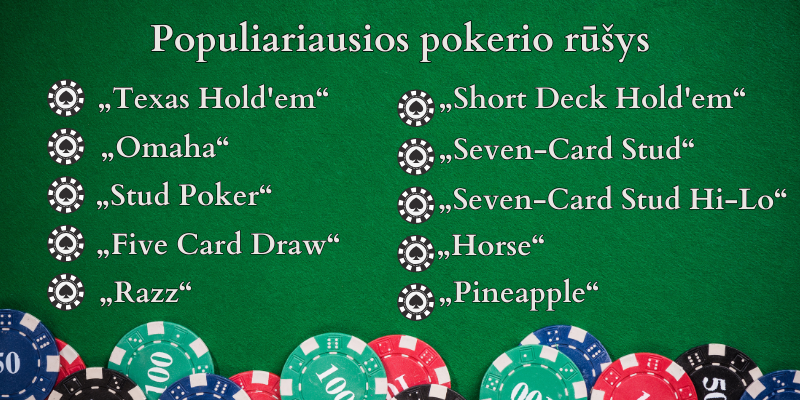 Populiariausios-pokerio-rūšys